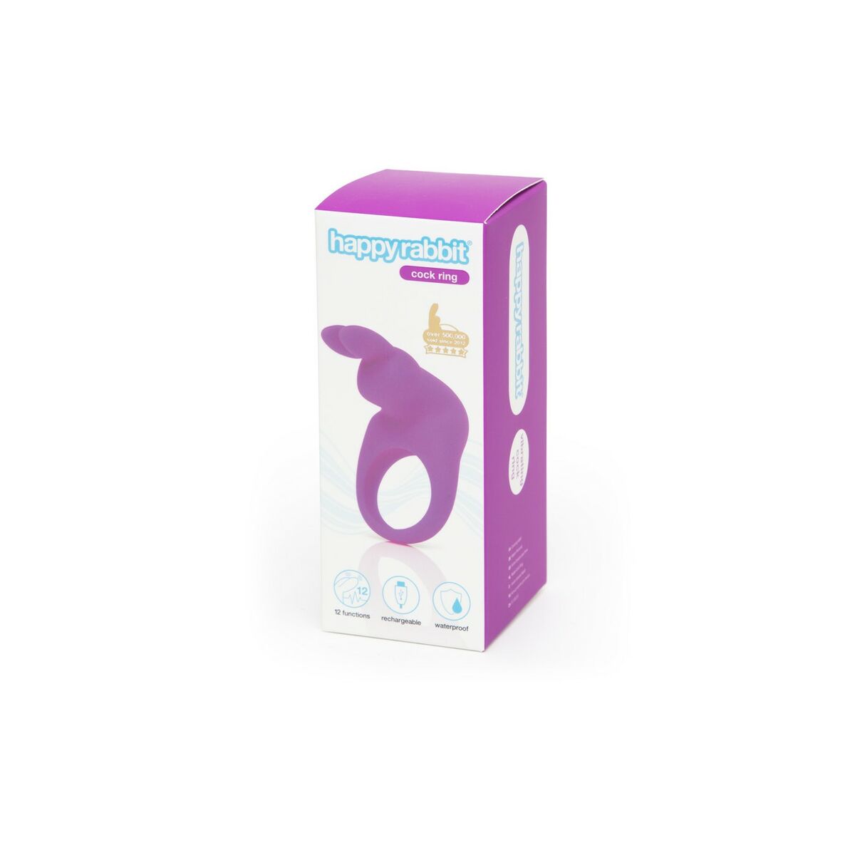 Penisrenkaat Happy Rabbit Rabbit Purppura